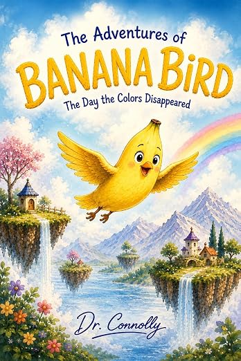 Cover of The Adventures of Banana Bird: The Day the Colors Disappeared